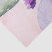 Desert Cactus-Waterverf - Afgiftepapier Tissuepapier (Detail)