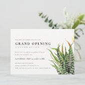 DESERT CACTUS WATERVERF GRAND OPENING CEREMONY KAART (Staand voorkant)