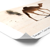 Desert Camel 1 Poster (Hoek)