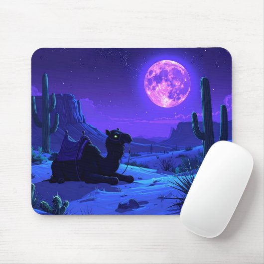 Desert Camel Mousepad Muismat (Met muis)