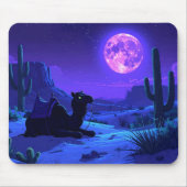 Desert Camel Mousepad Muismat (Voorkant)