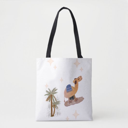 Desert Camel Tote Bag (Voorkant)