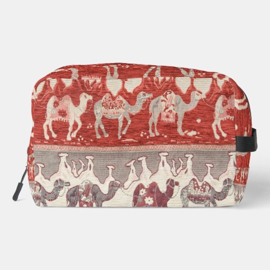 Desert Camels Caravan Art Toilettasje (Achterkant)