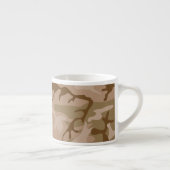 Desert Camo - Bruin Camouflage Espresso Kop (Rechts)