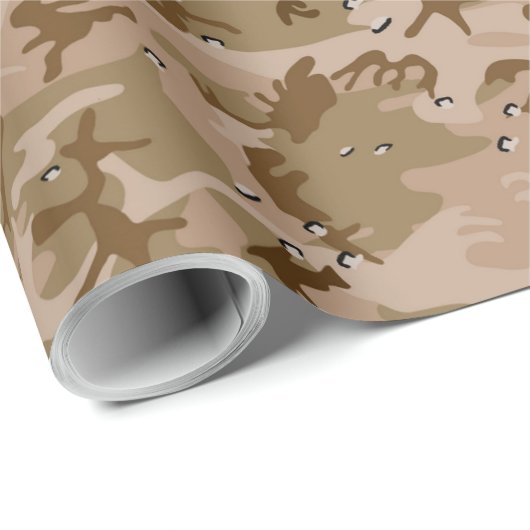 Desert Camo Cadeaupapier (Rol Hoek)
