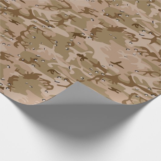 Desert Camo Cadeaupapier (Hoek)