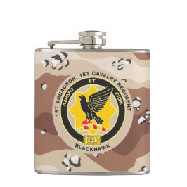 Desert Camo Cav Association Flask Heupfles