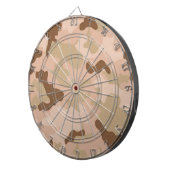Desert Camo Dartbord (Voorkant Rechts)