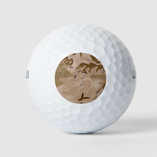 Desert Camo Golfballen (Voorkant)