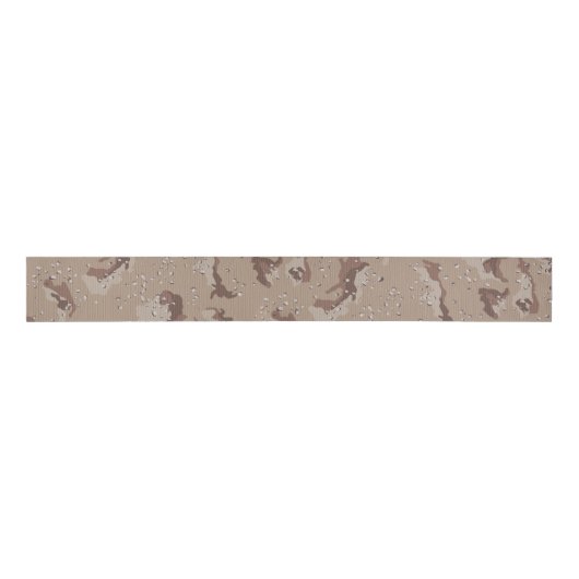 Desert Camo Grosgrain Lint (Voorkant)