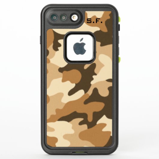 Desert Camo iPhone Case (Achterkant)
