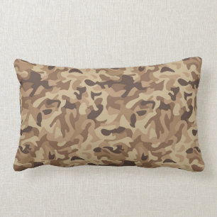 Desert Camo Lumbar Pillow Kussen