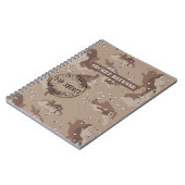 Desert Camo Notitieboek (Linkerzijde)