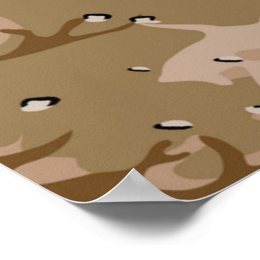 Desert Camo Poster (Hoek)