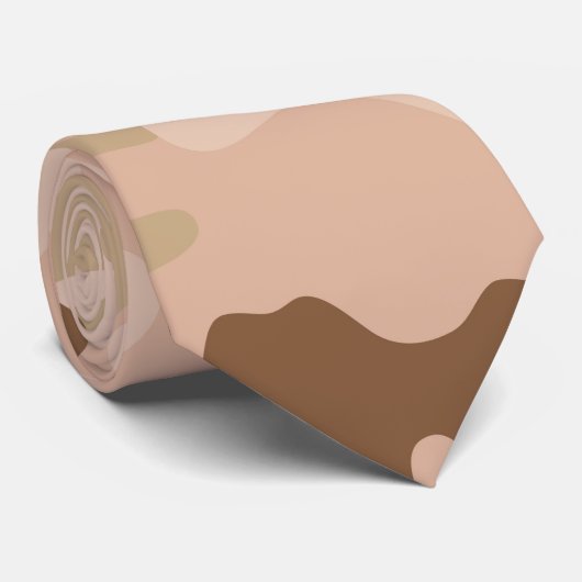 Desert Camo Stropdas (Opgerold)