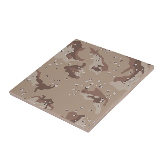 Desert Camo Tegeltje (Zijkant)