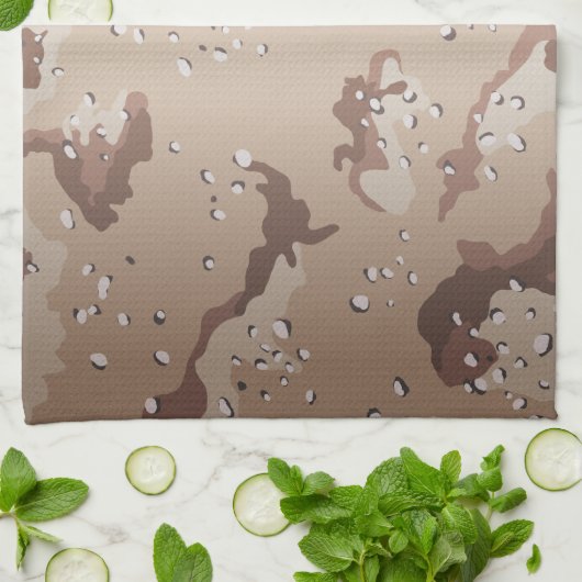 Desert Camo Theedoek (Gevouwen)