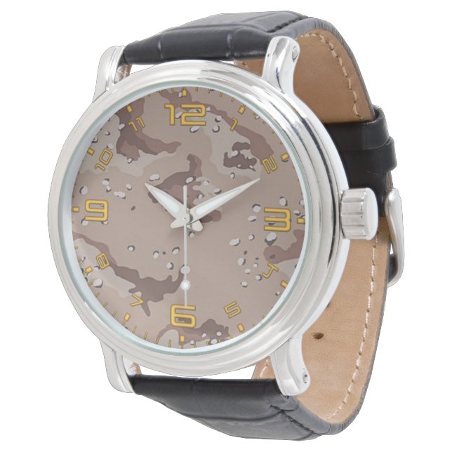 Desert Camo Watch Horloge (Gekanteld)