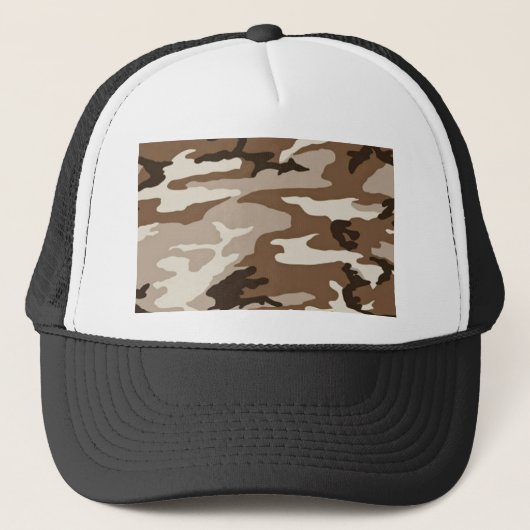 Desert camoflauge trucker pet (Voorkant)