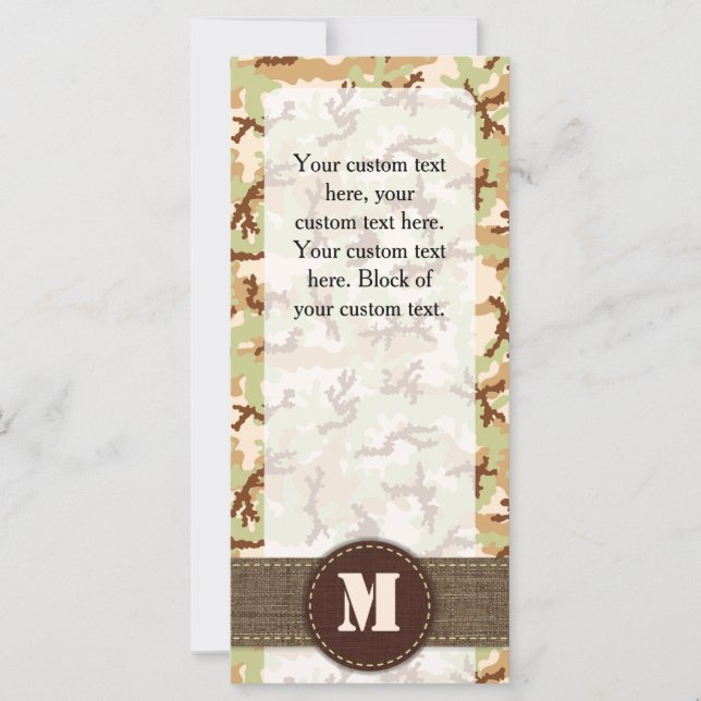 Desert camouflage (Voorkant)