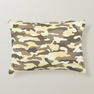 Desert Camouflage Accent Kussen