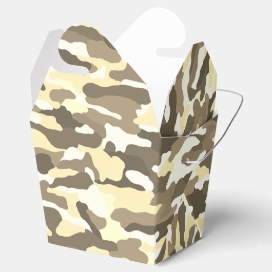 Desert Camouflage Bedankdoosjes (Geopend)