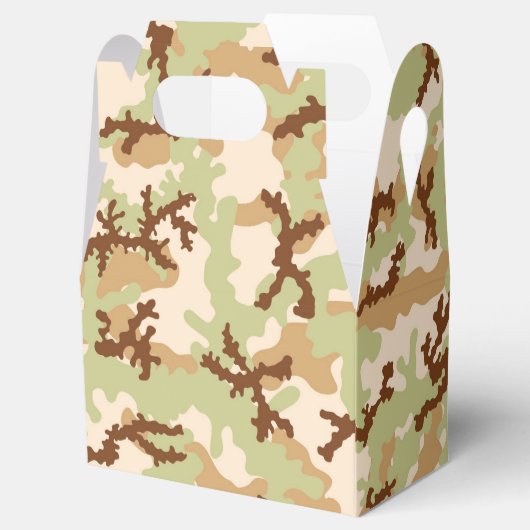 Desert camouflage bedankdoosjes (Geopend)