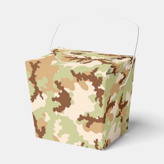 Desert camouflage bedankdoosjes (Voorkant Zijde)