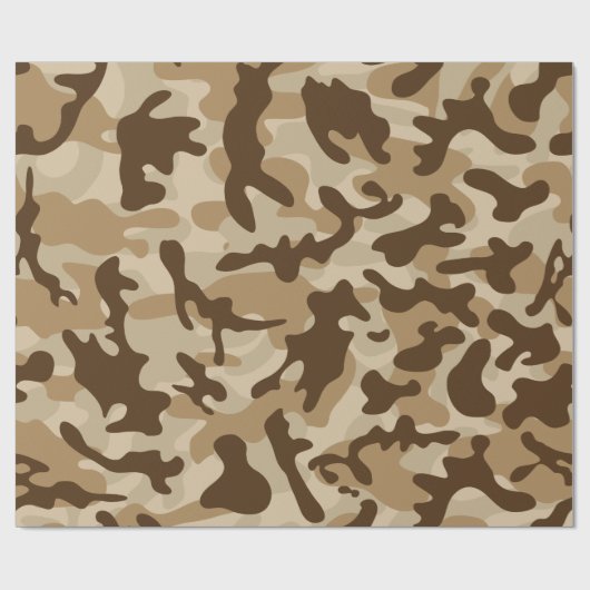 Desert Camouflage Cadeaupapier (Vlak)