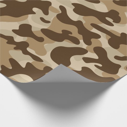 Desert Camouflage Cadeaupapier (Hoek)
