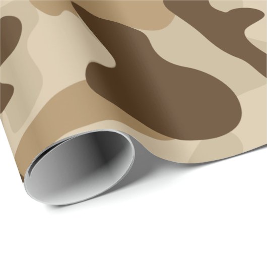 Desert Camouflage Cadeaupapier (Rol Hoek)