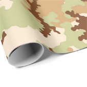 Desert camouflage cadeaupapier (Rol Hoek)