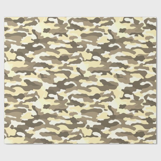 Desert Camouflage Cadeaupapier (Vlak)