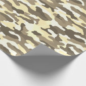 Desert Camouflage Cadeaupapier (Hoek)