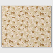 Desert Camouflage Cadeaupapier (Vlak)