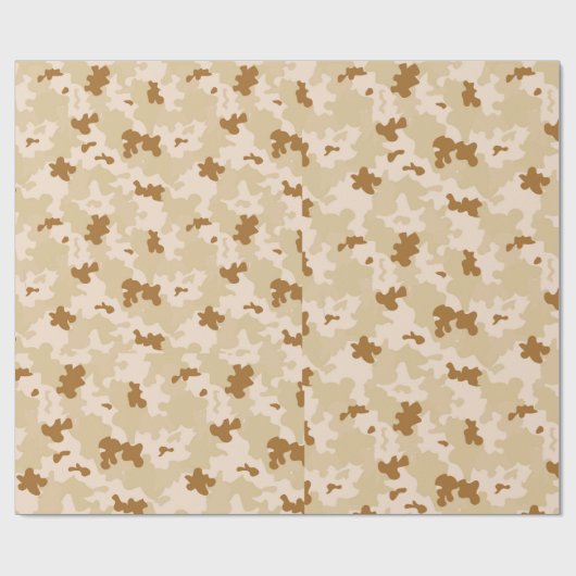 Desert Camouflage Cadeaupapier (Vlak)