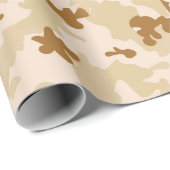 Desert Camouflage Cadeaupapier (Rol Hoek)
