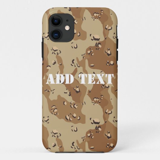 Desert Camouflage Case-Mate iPhone Case (Achterkant)