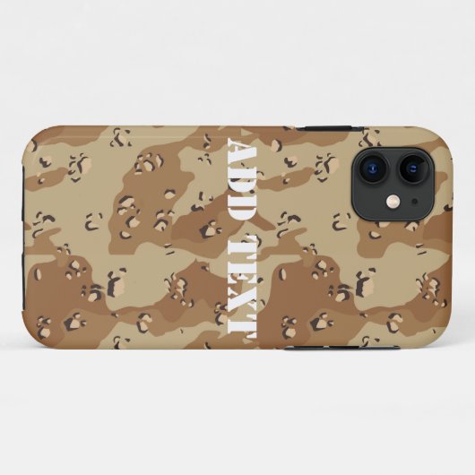 Desert Camouflage Case-Mate iPhone Case (Achterkant (horizontaal))