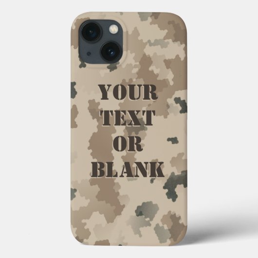 Desert Camouflage Case-Mate iPhone Case (Achterkant)