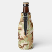 Desert camouflage flesjeskoeler (Fles Achterkant)