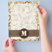 Desert camouflage flyer (Hand)