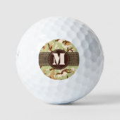 Desert camouflage golfballen (Voorkant)