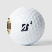 Desert camouflage golfballen (Logo)