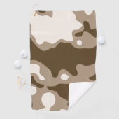 Desert Camouflage Golfhanddoek (Insitu)