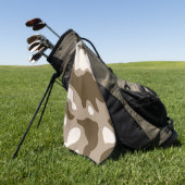 Desert Camouflage Golfhanddoek (Groen)