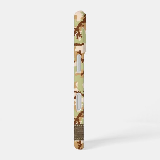 Desert Camouflage iPhone 16 Hoesje (Rechterkant)