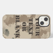 Desert Camouflage iPhone Hoesje (Achterkant horizontaal)