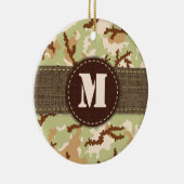 Desert camouflage keramisch ornament (Rechts)