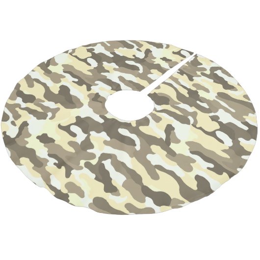 Desert Camouflage Kerstboom Rok (Gekanteld)